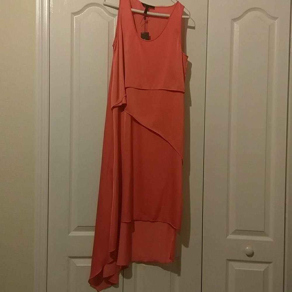 BCBG maxazria coral dress