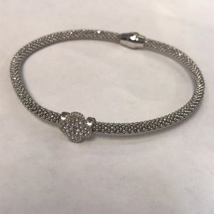 Sterling silver bangle
