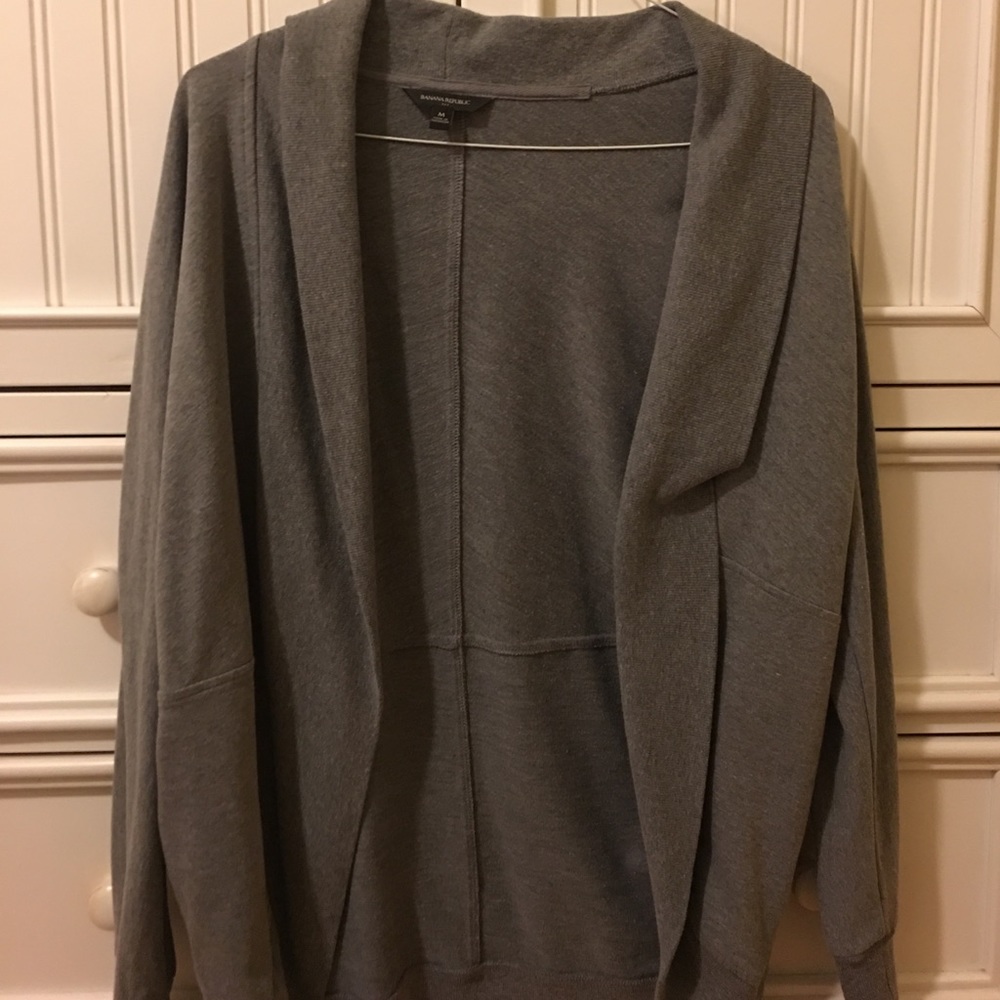 Banana Republic sweatshirt cardigan