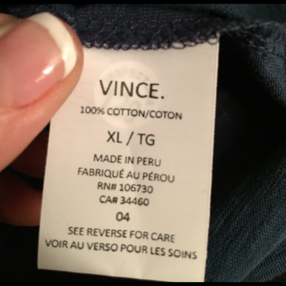 Mens VINCE tee XL