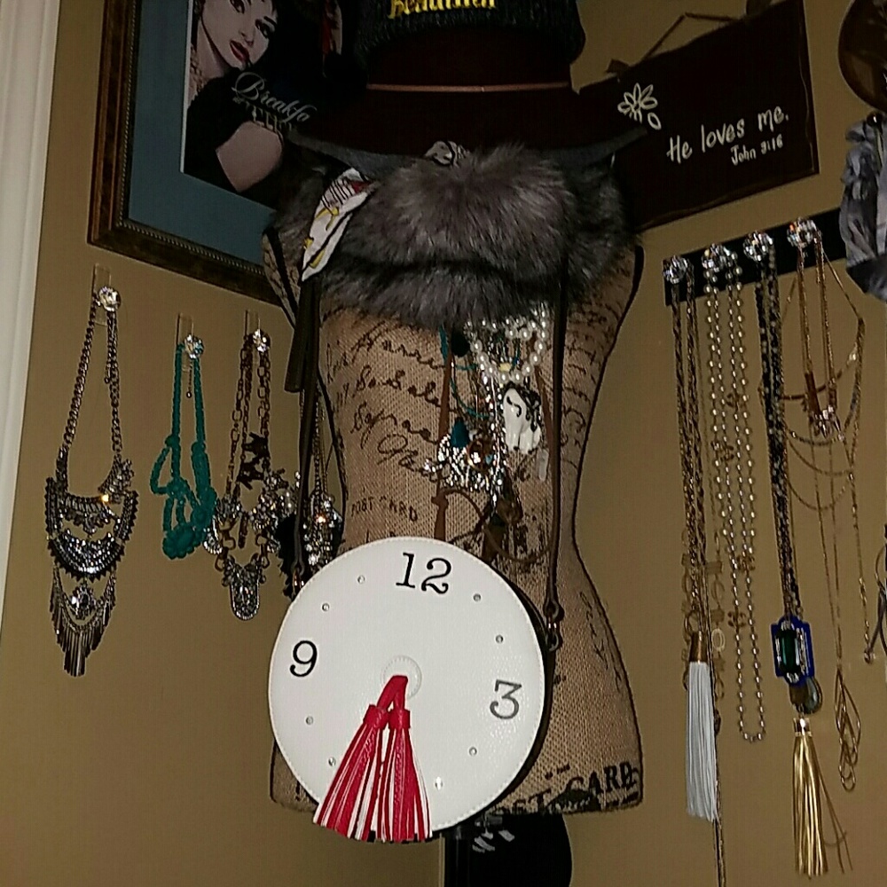 Clock Crossbody Purse