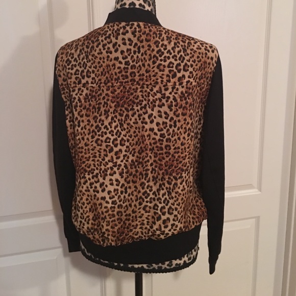 SILKY BOMBER JACKET - Picture 4 of 7