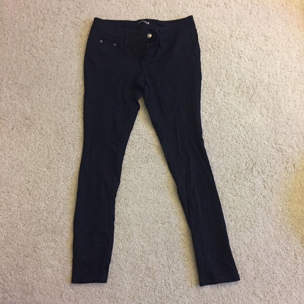 Express Black Jeggings