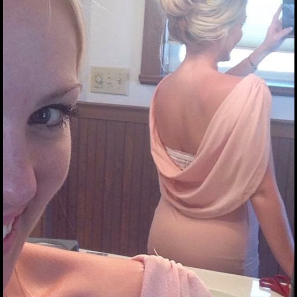 LuLu's backless dress