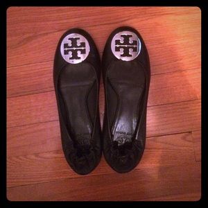 Black Tory Burch Ballet Flats 8.5