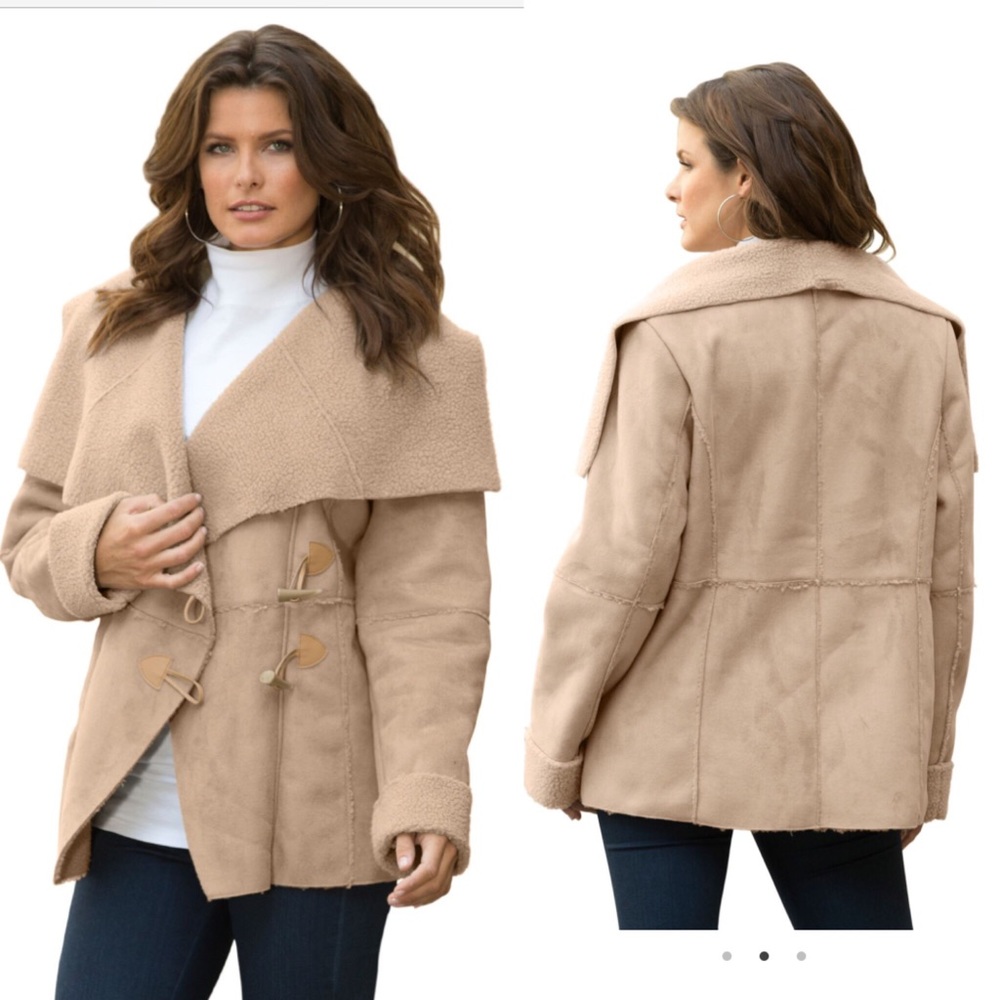 Shawl Sherpa Coat