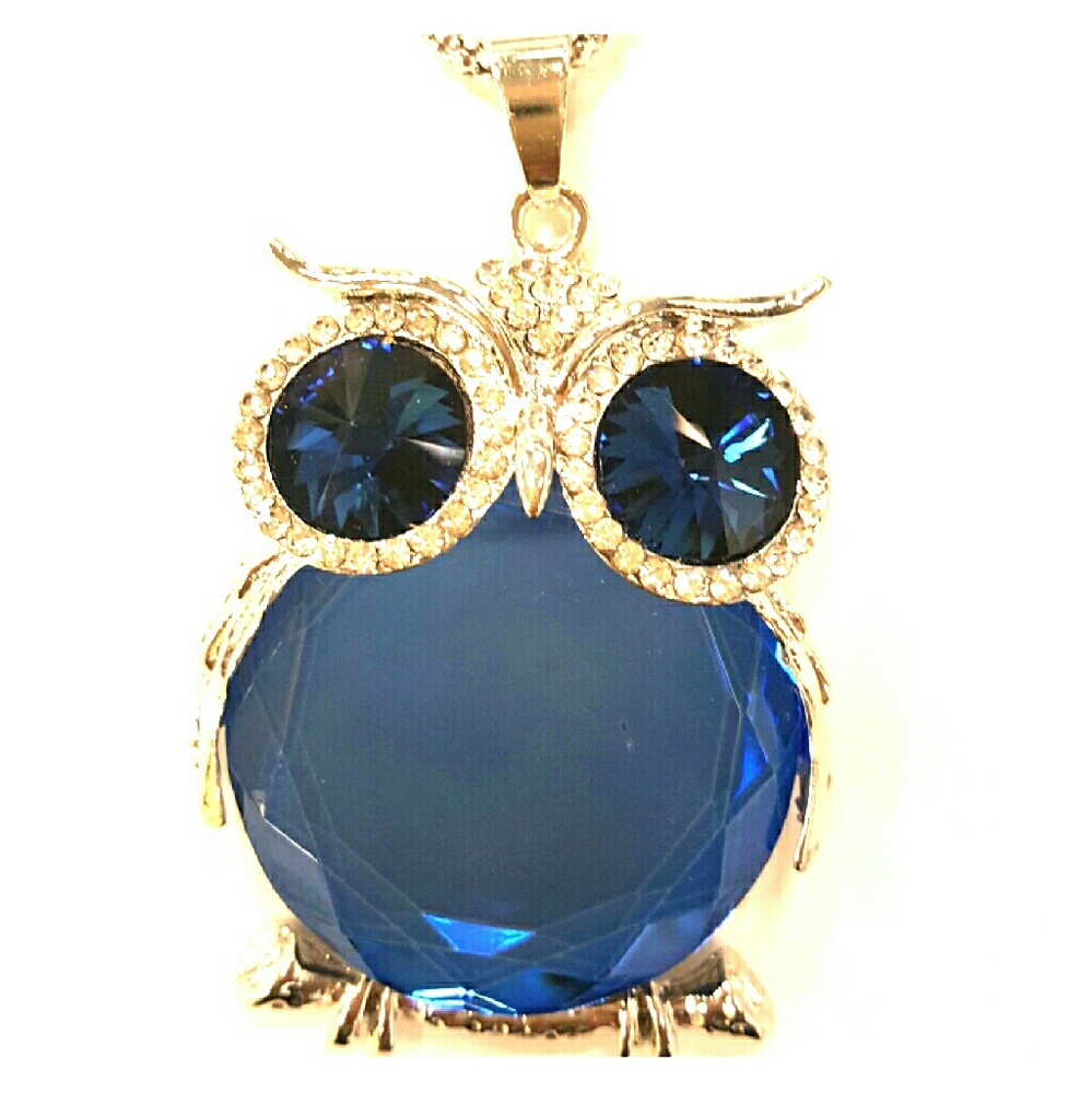 Owl Necklace with free chain