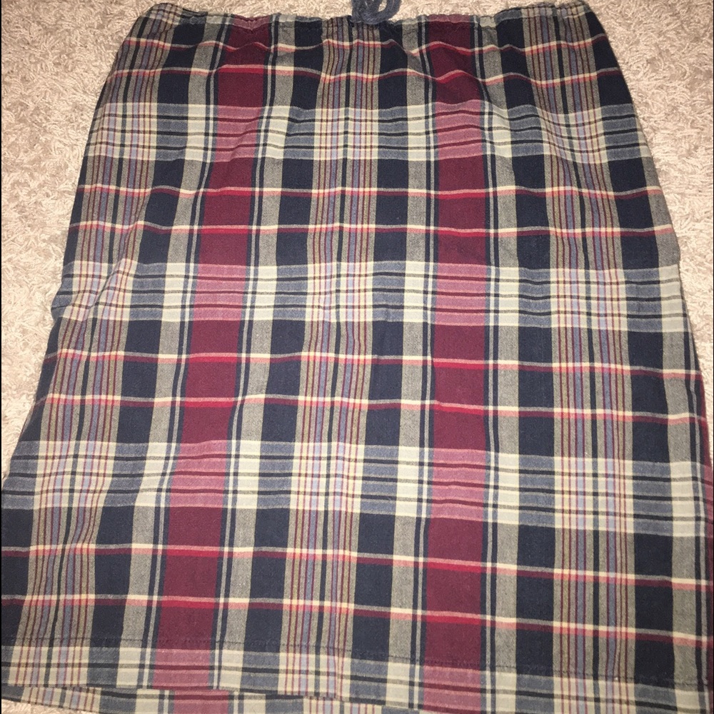 GAP checkered skirt
