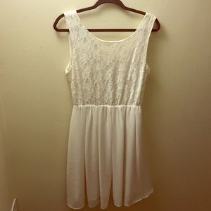 White Lace Dress