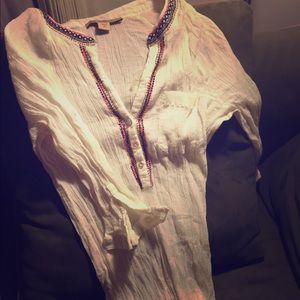 Sheer Moravian top