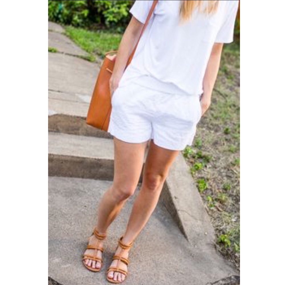 J. Crew Cotton Faille Pull-on Shorts