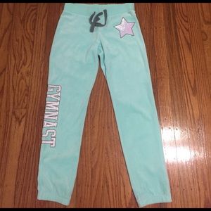 JUSTICE Girls Gymnastic SweatPants. Size 10