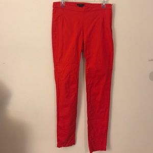 H&M red skinny pants