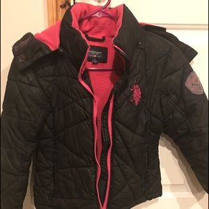 Little girls Polo coat