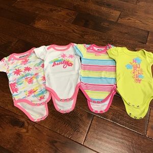 Bundle of 4 Hurley Onesies