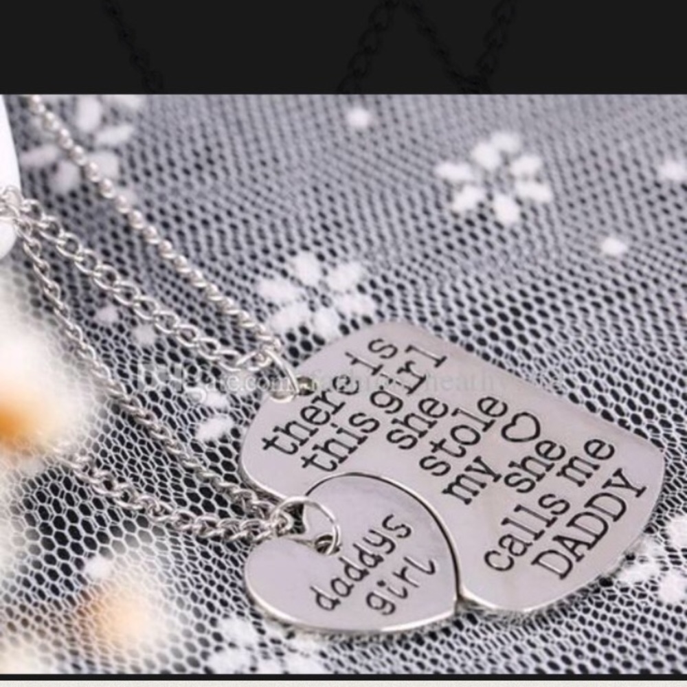 NWT Daddy and Daughter necklaces ❤❤ - Picture 1 of 1