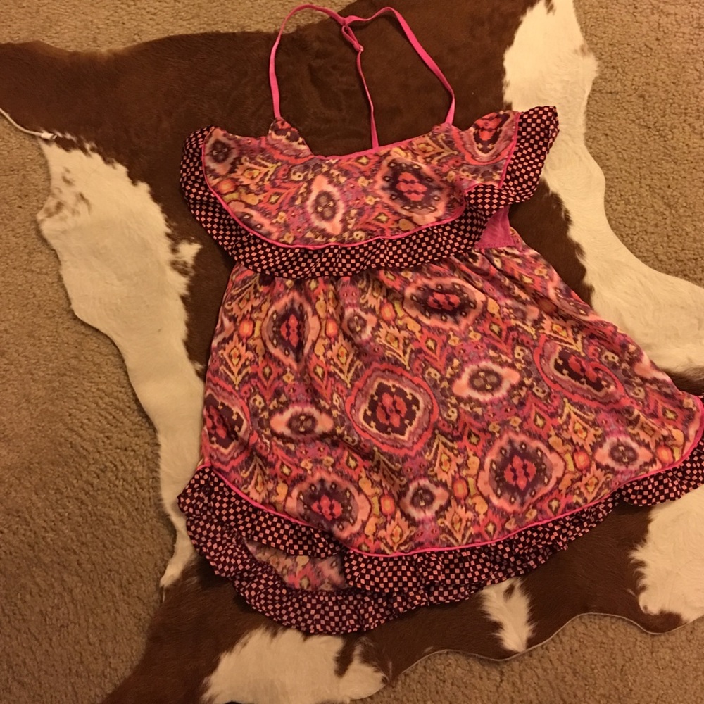 pink and brown multicolor Victoria's Secret .