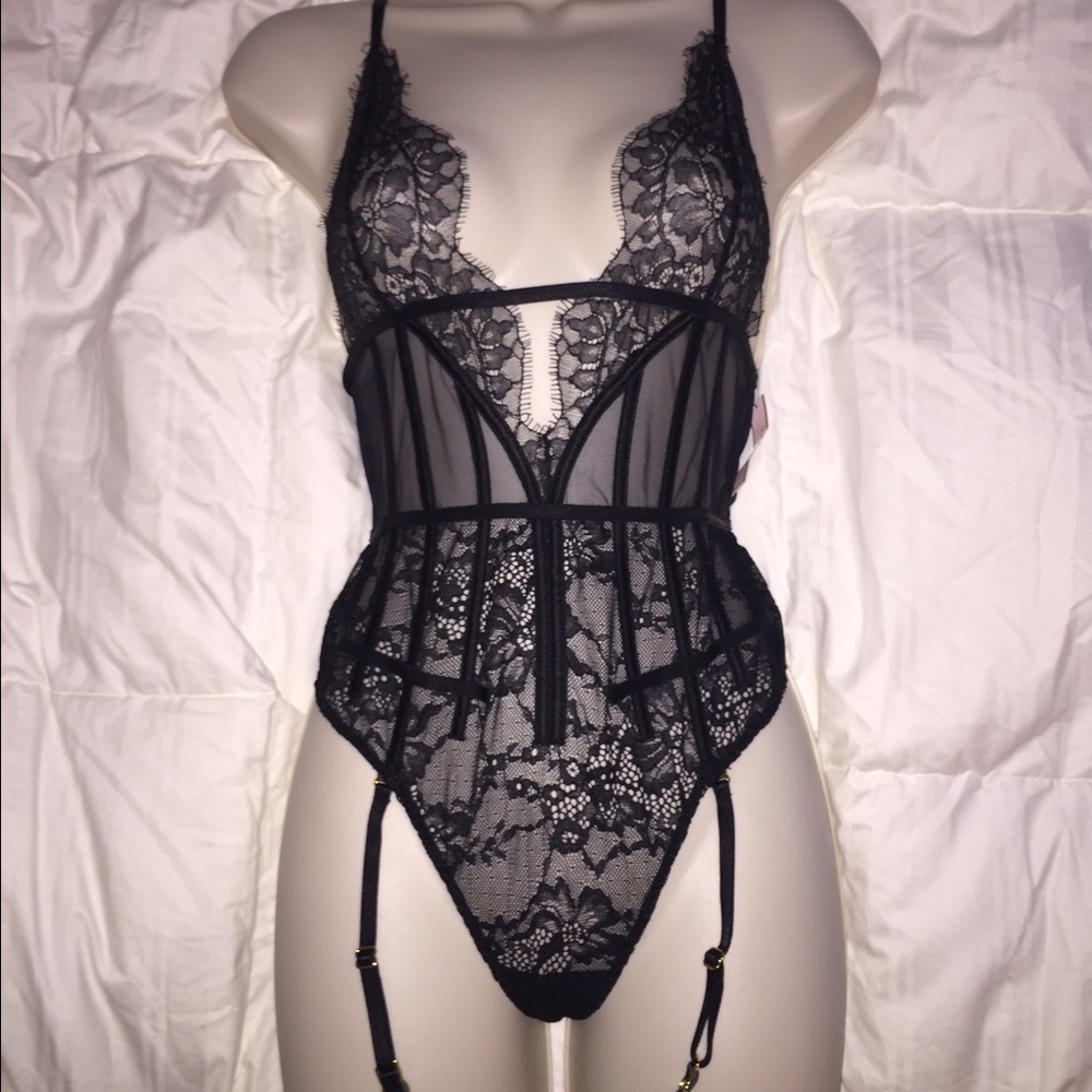 VS black lingerie