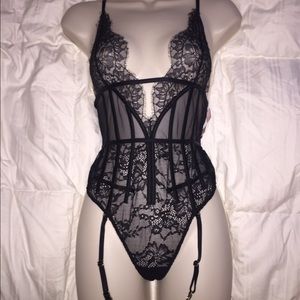 VS black lingerie