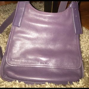 *3 for $15* Nine West purple/gray crossbody bag