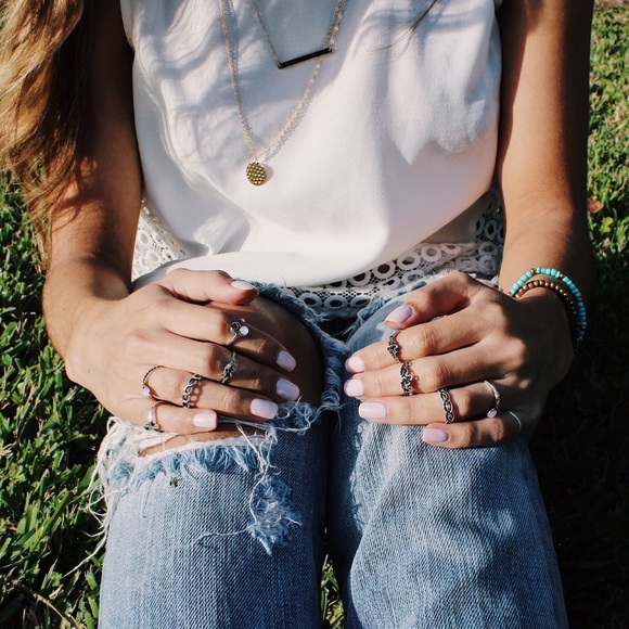 •Gypsy Ten Piece Ring Set• - Picture 5 of 8