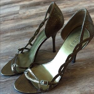 Guess Gold Sandals