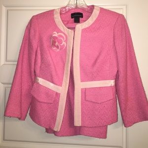 Victoria's Secret Pink suit set. Blazer and skirt