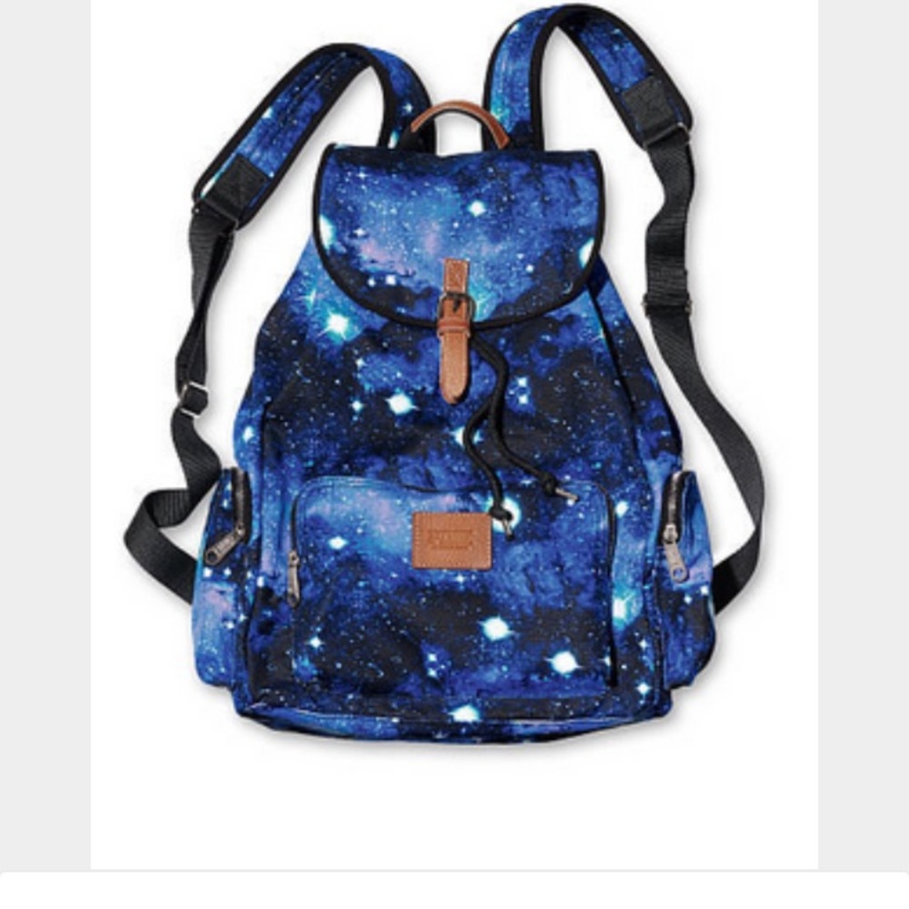 PINK Victoria Secret Mid Size Galaxy Book Bag