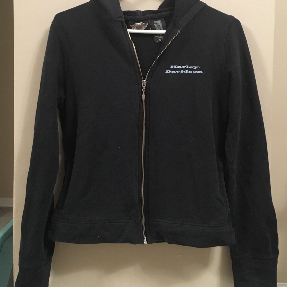 Harley Davidson zip-up hoodie