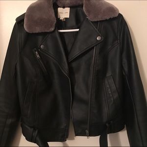 Urban outfitters leather jacket