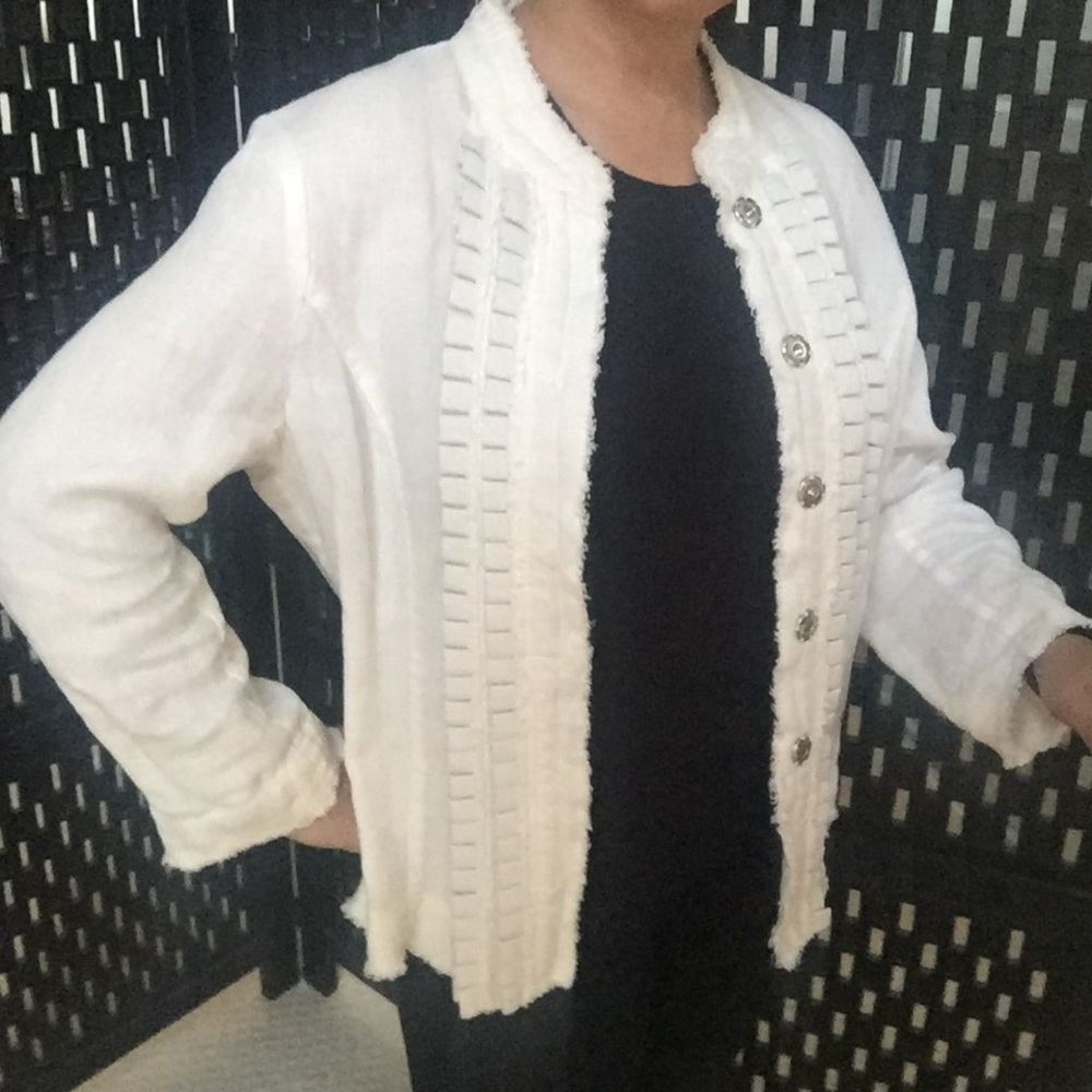 Philippe Adec Linen Jacket