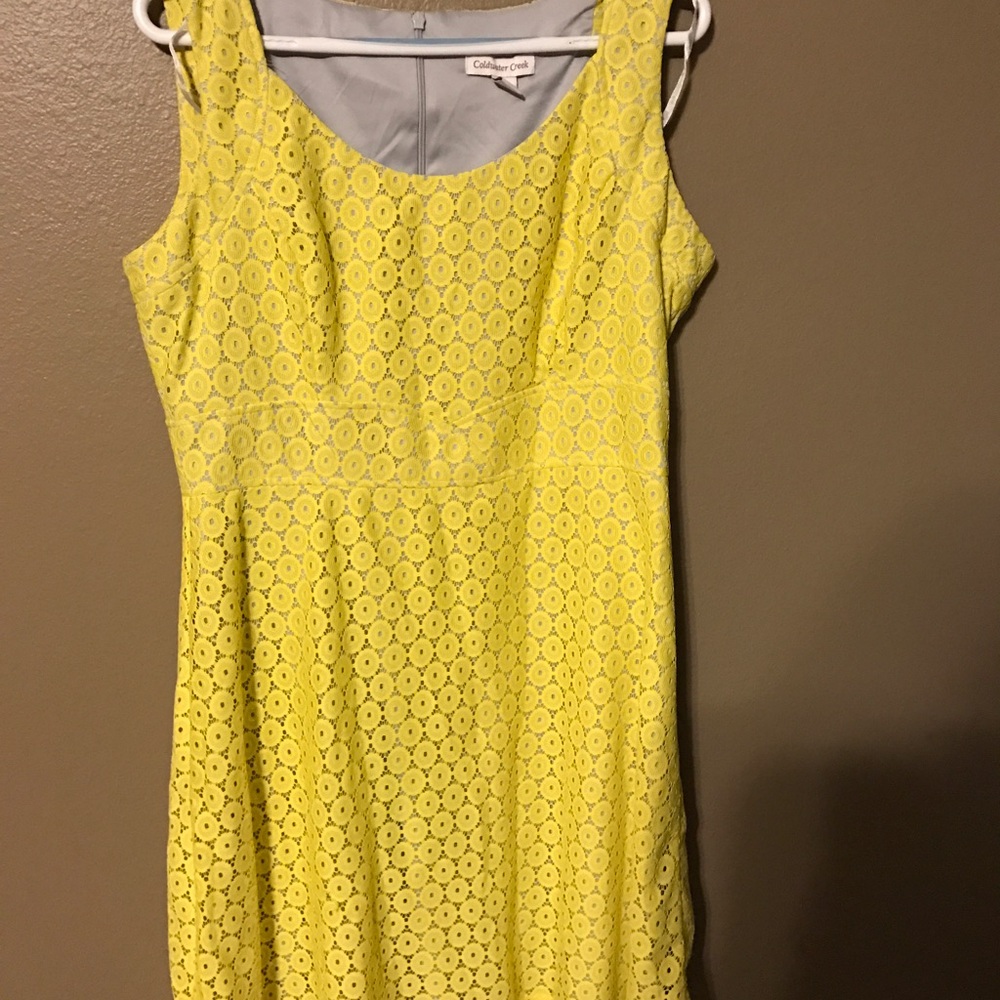 Yellow dress