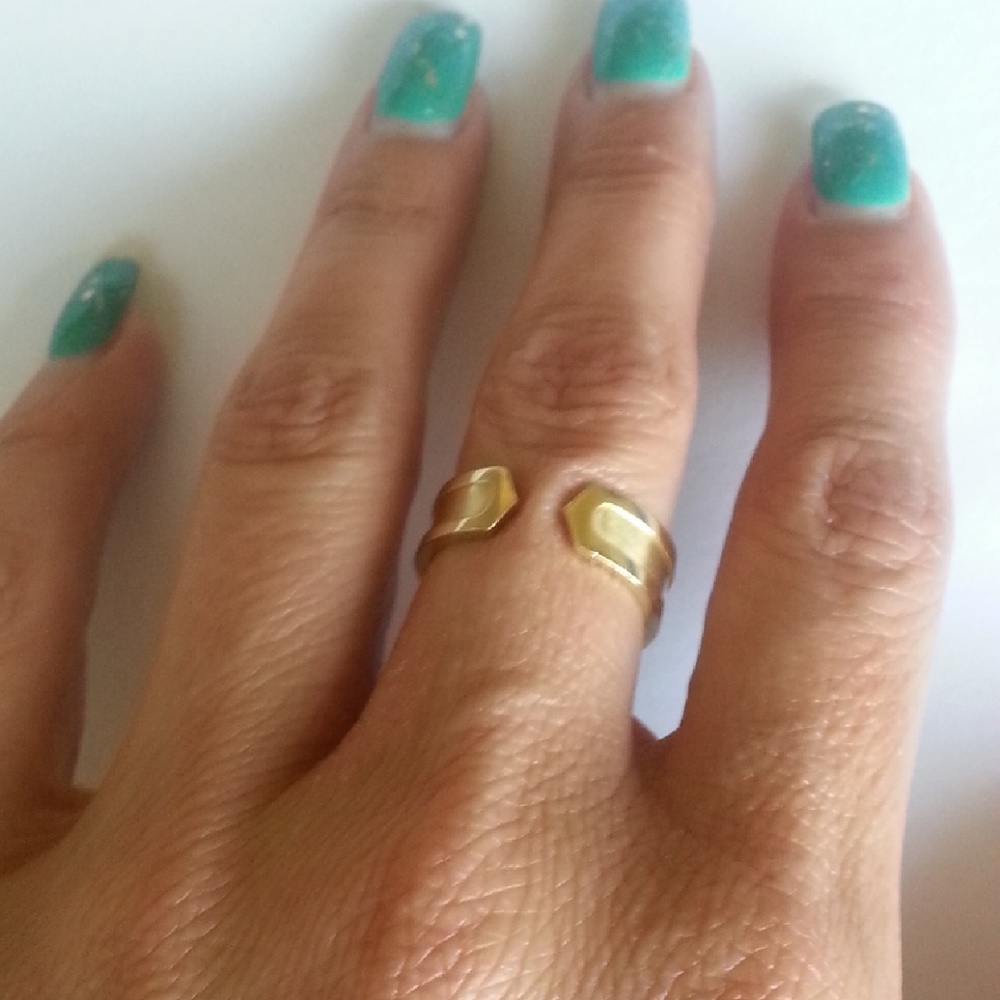 Authentic Cartier Double C 18k Y Gold