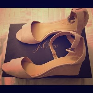 J.Crew - Laila Suede Wedges