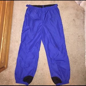 Men's Columbia Blue Snow Pants