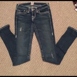 Authentic True Religion "Stella Big T" jeans