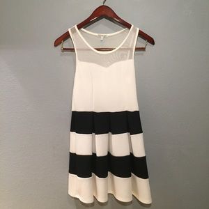 Black and White Dress