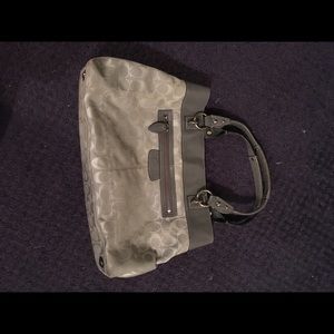 Gray Coach Purse