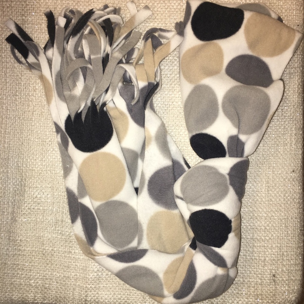 Polka dot scarf
