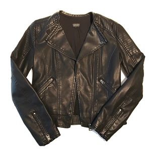 *NWOT* Topshop Faux Leather Jacket