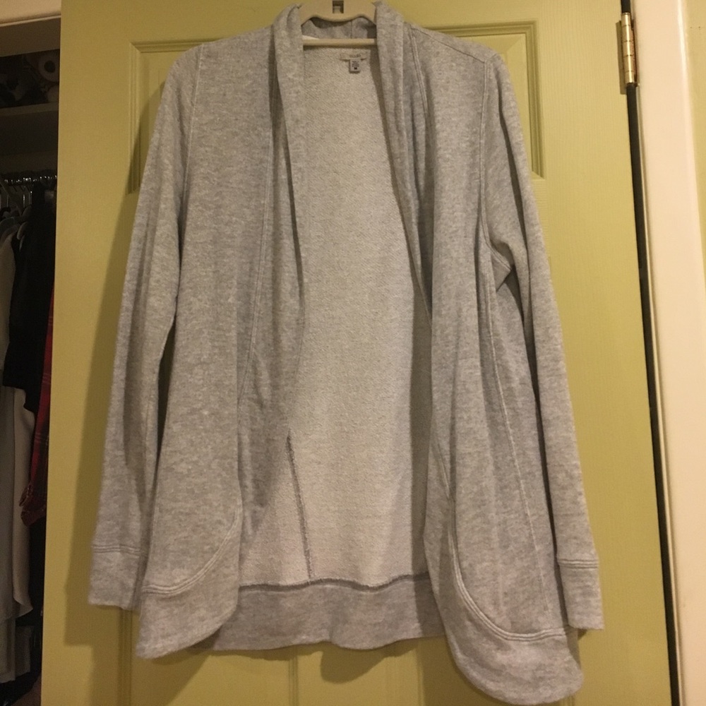 Urban outfitters sweatshirt cardigan