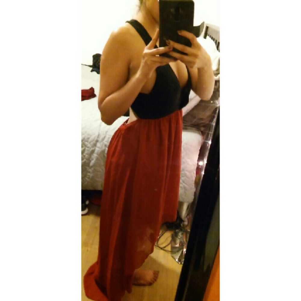High Low Maxi Dress