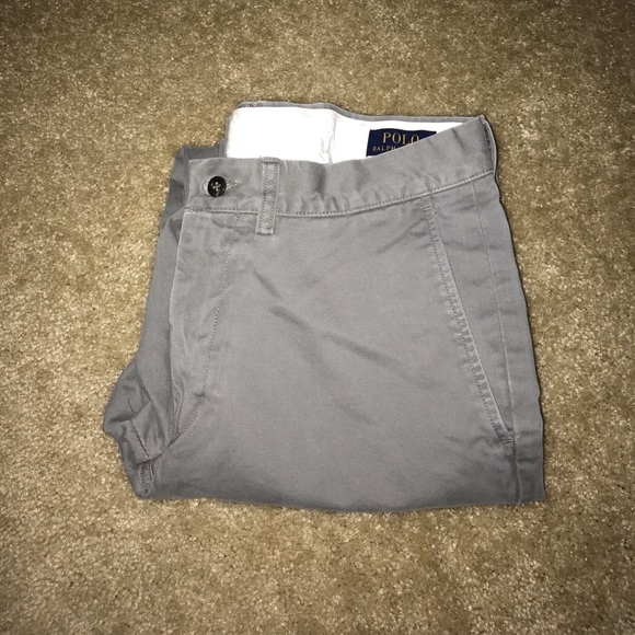 Polo Ralph Lauren Classic fit gray chino pant - Picture 1 of 2