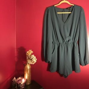 Teal romper