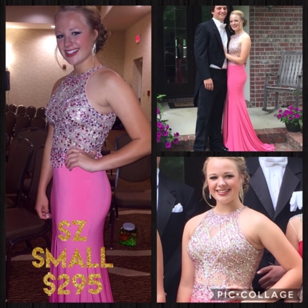 Pink long formal