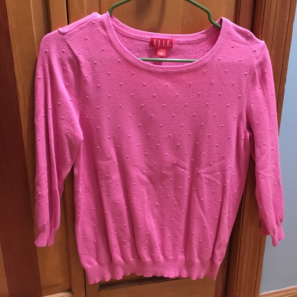 Pink sweater