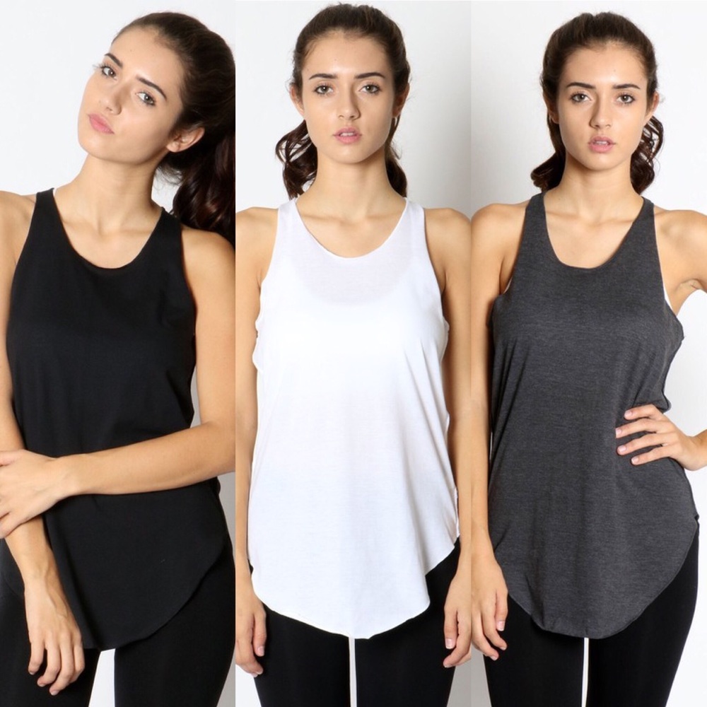 Raw Edge Racerback Tank