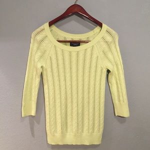 Fall/Winter Lime-Green Sweater