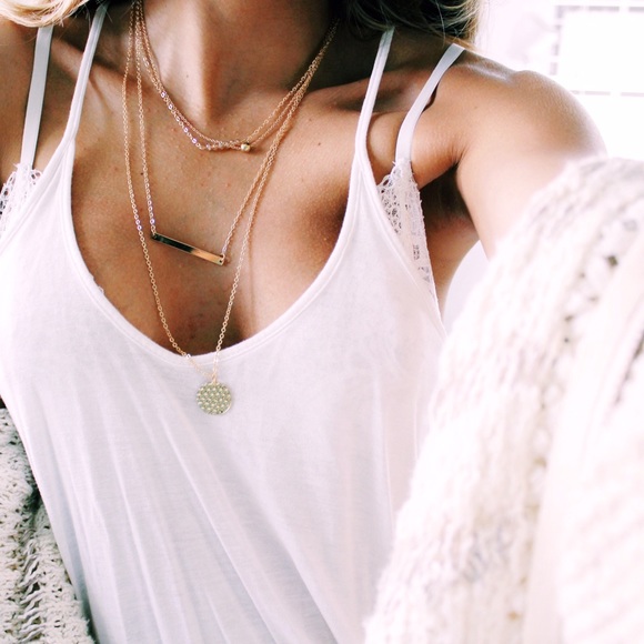 •Fran Four Layer Necklace• - Picture 4 of 5