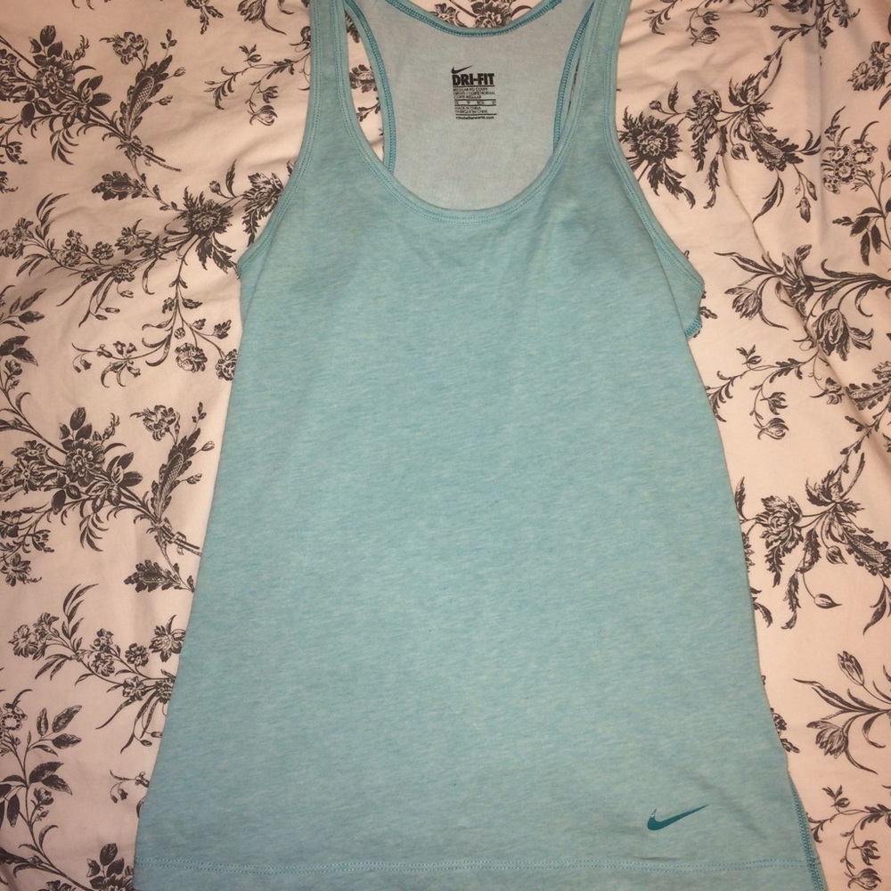 Light blue Nike tank